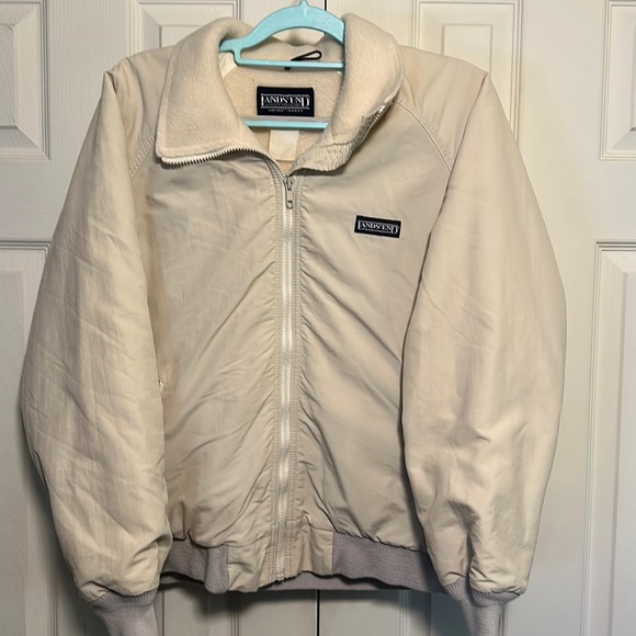 Lands' End Jackets & Blazers - Lands End Made in America Sherpa Lined Coat